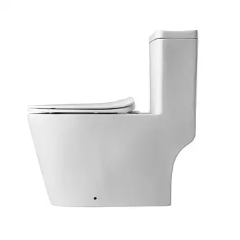 Унитаз-моноблок Comforty CF3C6327P безободковый, с сиденьем микролифт, белый