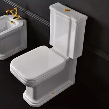 Унитаз-моноблок Kerasan Waldorf 411701 белый