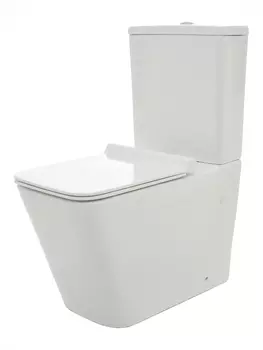 Унитаз напольный AQUAme AQM1003 безободковый, белый