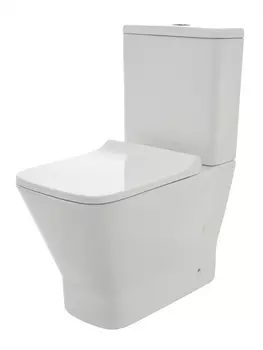 Унитаз напольный AQUAme AQM1005 безободковый, белый