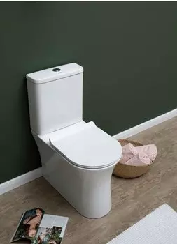 Унитаз напольный Aquanet Roll-C с крышкой