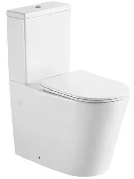 Унитаз напольный Aquatek AQ1273H-00 белый, с крышкой микролифт