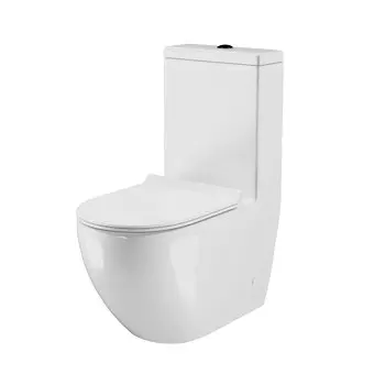 Унитаз напольный с бачком Grossman Style GR-4496S белый, с крышкой микролифт