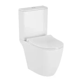 Унитаз напольный с бачком Vitra 9830B003-7204 65 см белый, с крышкой микролифт