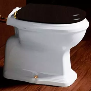 Унитаз приставной Simas Arcade AR801bi белый, без сиденья