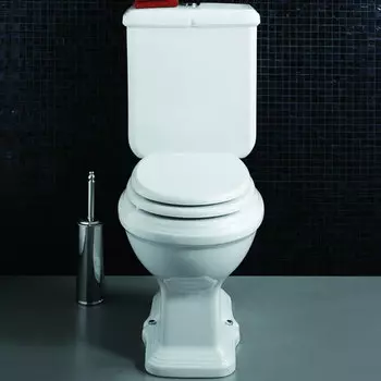 Унитаз напольный Simas Arcade AR831bi белый, кнопка хром, выпуск в стену