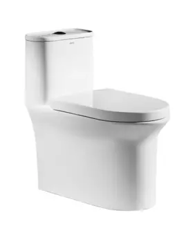 Унитаз наполньный Arrow AB1802H монолитный, безободковый, белый