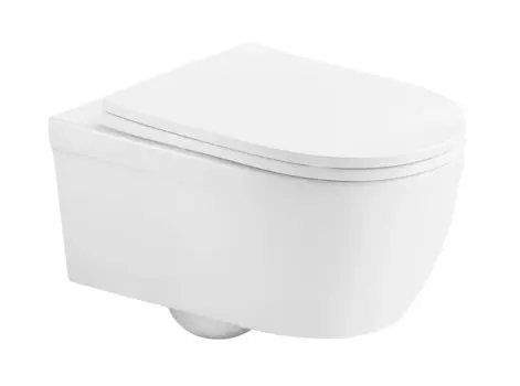 Унитаз подвесной Arrow AHB2105H безободковый, белый