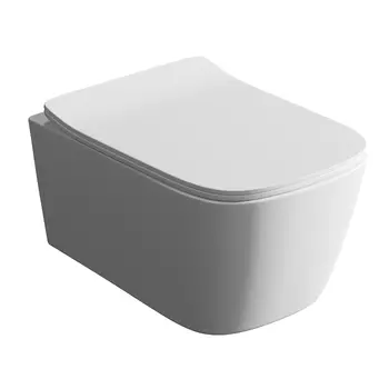 Унитаз подвесной Artceram A16 ASV006 01 00 безободковый, смыв THE REEL, белый глянцевый