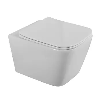 Унитаз подвесной BelBagno Due BB7107CHR/SC белый, с крышкой микролифт