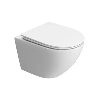 Унитаз подвесной BelBagno Uno BB5177CH-TOR/SC белый, с крышкой микролифт