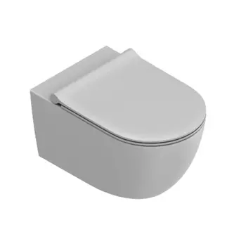 Унитаз подвесной Catalano Sfera 0511550023 cерый матовый, без крышки