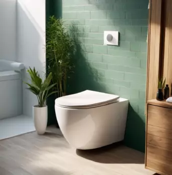 Унитаз подвесной Ceruttispa Orlter Aria uf CT10572 безободковый, с сиденьем микролифт, белый