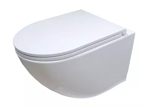 Унитаз подвесной Ceruttispa Sella aria B-2376-3 с крышкой микролифт