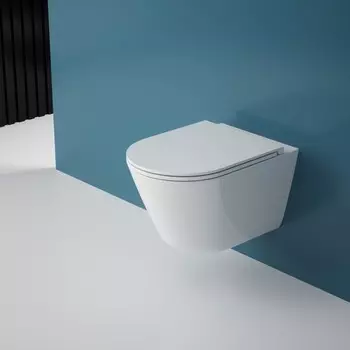 Унитаз подвесной Esbano Clavel-53T (White) ESUPCLAV53TW белый, с крышкой микролифт