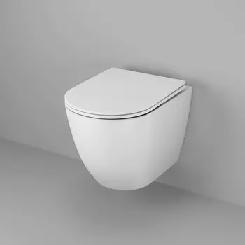 Унитаз подвесной Grossman Thin Rim GR-5601S белый, с крышкой микролифт