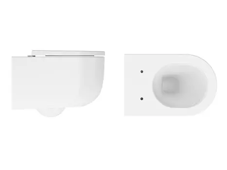 Унитаз подвесной Hatria Futura Y9BA01 без крышки, белый глянец