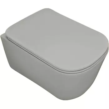 Унитаз подвесной Kerasan Tribeca 511459 безободковый, серый