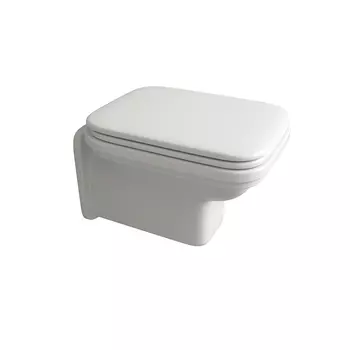 Унитаз подвесной Kerasan Waldorf 411501 белый