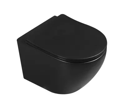Унитаз подвесной Milleau VORTEX A MYL038AMB черный матовый