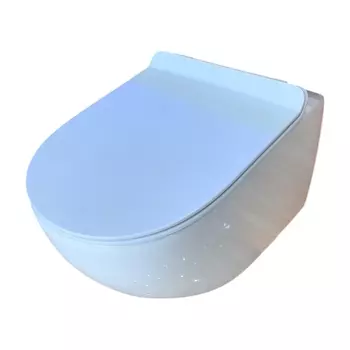 Унитаз подвесной Olive'S VORTEX VD30116DP белый, с крышкой микролифт