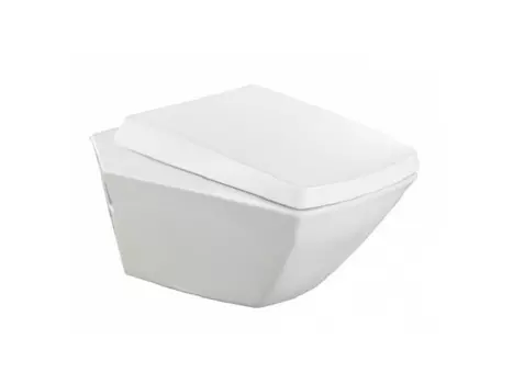 Унитаз подвесной Toto Jewelhex CW682EXW безободковый, без сиденья, белый