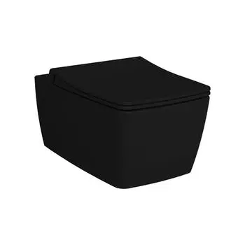 Унитаз подвесной Vitra Metropole 7672B083-0101черный, без крышки