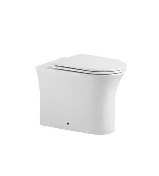 Унитаз приставной Agger AT01200 безободковый, белый