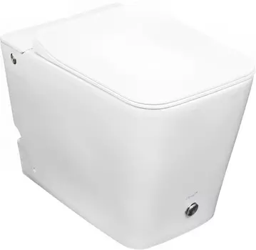 Унитаз приставной Ceruttispa Disgrazia Pulse CT7269 ИМПУЛЬСНЫЙ смыв 2 кнопки, тонкая крышка с микролифтом быстросъемная