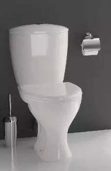 Унитаз Santeri Версия 1P4033S0000BF с крышкой