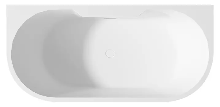 Ванна акриловая Abber 170x80 AB9296-1.7 белая с каркасом в комплекте
