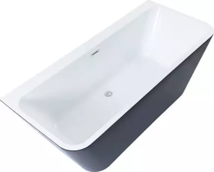 Ванна акриловая Aquanet Family Perfect 170x75 13775-MW-MB Matt Finish (панель Black matte)