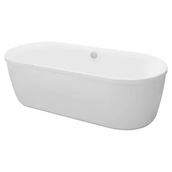 Ванна акриловая Cezares Metauro 180х80 METAURO-Central-180-80-40-W-MATT белая матовая