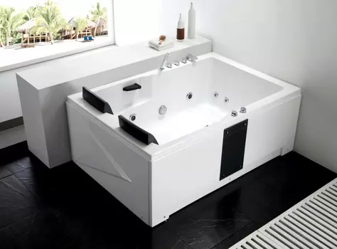 Ванна акриловая Gemy 182x122 G9061 B R белая