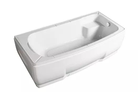 Ванна акриловая Wemor 150x70 S 10000001805 с каркасом и экраном