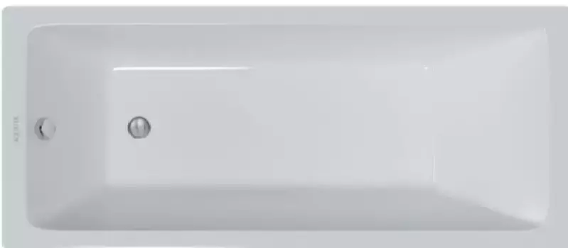 Ванна чугунная Aquatek Альфа 170х75 AQ8970F-00 белая, с ножками