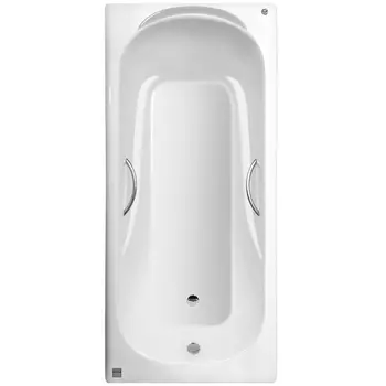 Ванна чугунная Byon Christa180х80 Н0000307 белая, с ручками