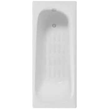 Ванна чугунная Delice Continental 180x80 DLR230627-AS с антискользящим покрытием, белая