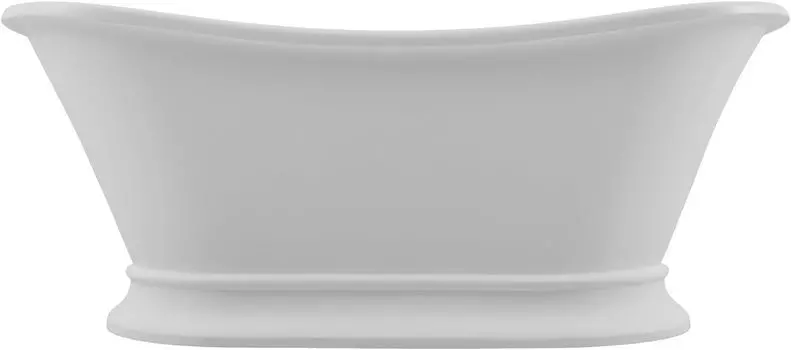 Ванна из искусственного камня Allen Brau Solid Stone Krion Classic 170x75 2.35004.21 белая