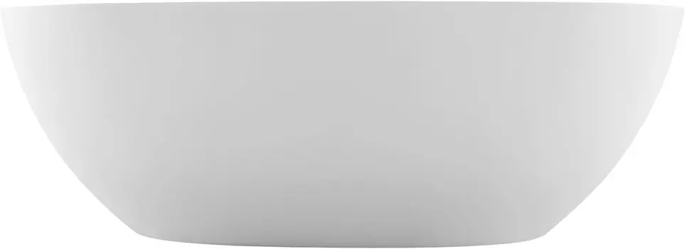 Ванна из искусственного камня Allen Brau Solid Stone Krion Oval 170x80 2.35003.21 белая
