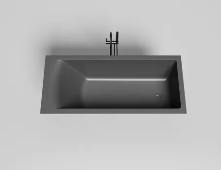 Ванна из искусственного камня Salini Cascata KIT 104323MF 170x75 S-Stone цвет по RAL полностью