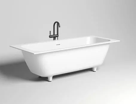 Ванна из искусственного камня Salini Orlanda Axis Kit S-Stone 190х80 103321MRF RAL полностью, матовая, встраиваемая