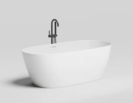 Ванна из искусственного камня Salini Sofia 170х80 102526M S-Stone белая матовая