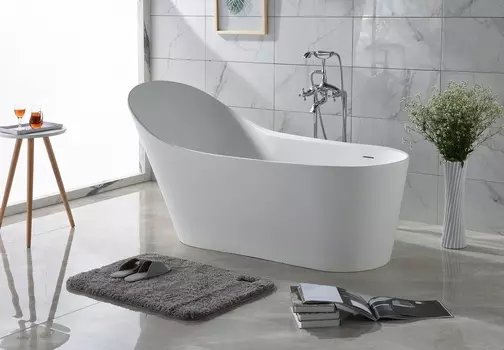 Ванна из искусственного камня Timo KIRSTI 179x76 KIRSTI1785L белая