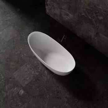 Ванна из искусственного камня Vincea 170x80 VBT-6S03MW белая матовая