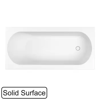 Ванна из искусственного камня Whitecross Gin 170x80 0217.170080.200 белая матовая