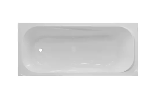 Ванна из литьевого мрамора Эстет Альфа 170x75 ФР-00014392 silk белая