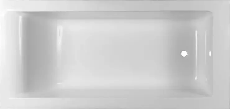 Ванна из литьевого мрамора Эстет Дельта 170Вx75 ФР-00001681, белая, пристенная