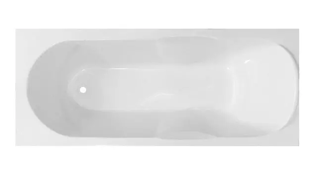 Ванна из литьевого мрамора Эстет Камелия 180x75 ФР-00001032, белая, пристенная