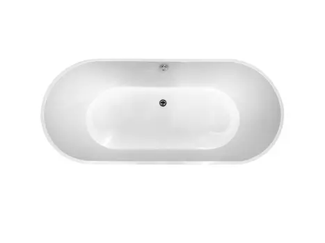 Ванна из литьевого мрамора Эстет Майами 181x79 ФР-00014382 silk белая